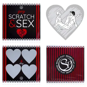 Scratch & Sex Gay joc de zgâriat erotic cu poziții LGBT - 78711041