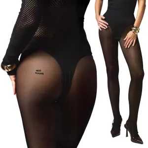 Obsessive Patrise dresuri cu inscripția "NOT YOURS" S/M - 71402768