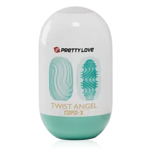 Masturbator gelatinos flexibil cu proeminențe pentru bărbați 9 cm - 76305446