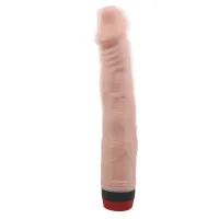 Vibrator clasic realist penis cu vibrație fluidă 22 cm - 79141754 - 2