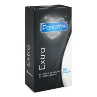 Prezervative Pasante Extra puternic cu lubrifiant suplimentar 12 buc - 74836612 - 2
