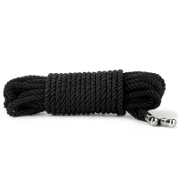 Rebellion sfoară neagră pentru bondage BDSM 10 m - 79901592 - 2