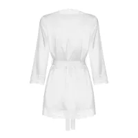 Obsessive Weddya halat alb din dantelă lenjerie de nuntă - 71634333 - 7
