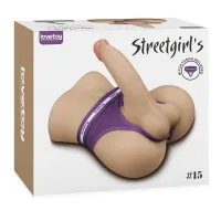 Masturbator realist de anus + penis 18,5 cm unisex - 76734528 - 5