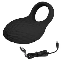 Inel erectil vibrant gri cu 7 functii de vibratie - 70087053 - 6