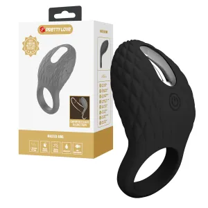 Inel erectil vibrant gri cu 7 functii de vibratie - 70087053