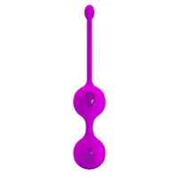 Bile violete pentru antrenamentul mușchilor Kegel mingi geisha 16,3 cm - 73022846 - 4