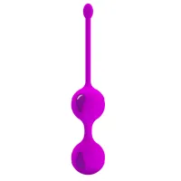 Bile violete pentru antrenamentul mușchilor Kegel mingi geisha 16,3 cm - 73022846 - 5