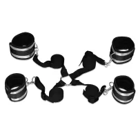 SET PENTRU IMOBILIZAREA MÂINILOR ȘI PICIOARELOR FETYSZ BONDAGE BDSM SM - 58623081 - 4