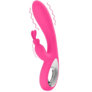 Vibrator cu iepuraș stimulator, 9 funcții, două motoare – 78940454