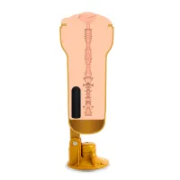 Vagină artificială realistă Tara cu ventuză reglabilă și vibrații - 73074365 - 3