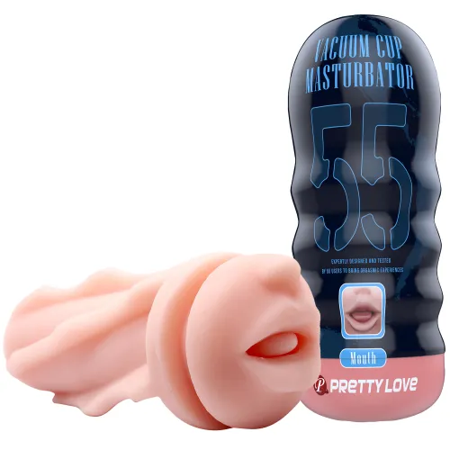 Vagin artificial în tub, masturbator masculin discret gură - 74310763