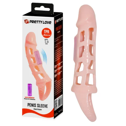 Suport vibrant din plasă pentru penis – senzații de neuitat – 75182215