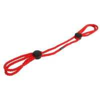 Frânghie roșie din bumbac pentru bondage BDSM pentru începători - 75449209 - 4