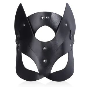 Masca BDSM din piele pentru față - 74811715