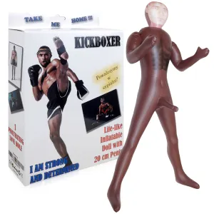 Păpușă gonflabilă a iubirii Kickboxer penis 20 cm - 79963850