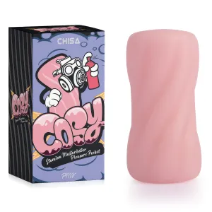 Masturbator de buzunar roz pentru bărbați vagin artificial - 78839342