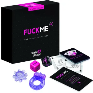 Fuck Me joc erotic pentru cupluri cu cărți, zaruri și accesorii - 74788953