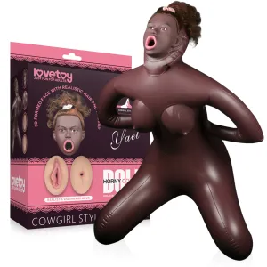 Păpușă sexuală realistă 98 cm 3 orificii maro – 77973647