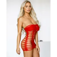 ROCHIA ÎNDRĂZNEAȚĂ CU DECUPAJE SEXY T-SHIRT FĂRĂ BRETELE – 76599246  - 3