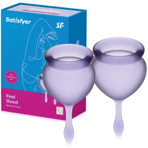 Satisfyer feel good - set de cupe menstruale 2 buc. - 73402844