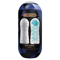 Masturbator masculin alb super stimulare vagin artificial - 73687679 - 7