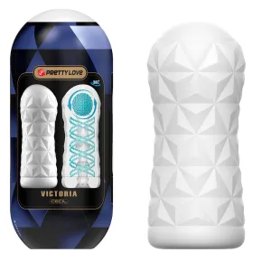 Masturbator masculin alb super stimulare vagin artificial - 73687679
