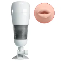 Masturbator masculin tip tub vagin artificial cu vibrații - 74738850 - 4