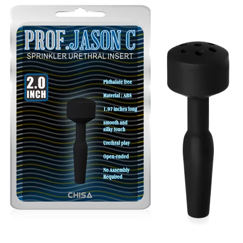 Dilatator negru uretral unisex 5,2 cm BDSM - 73270554