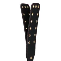 Rebellion paddling din piele dublă BDSM cu ținte decorative 38 cm - 75976761 - 6