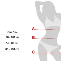 SEXY BODYSTOCKING FERMECĂTOR CU ORNAMENTE - 76869620 - 5