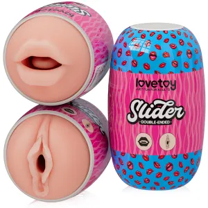 Masturbator dublu pentru bărbați cu vagin și gură culoarea pielii - 71721361