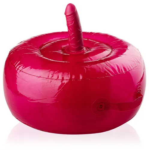 Fotoliu gonflabil cu dildo artificial de 15 cm - 77804237