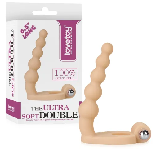 Inel vibrator pentru erecție pe penis cu masajer - 79544000