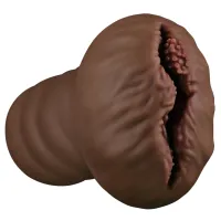 Păpușa masturbatoare Alien's Pie cu vagin artificial de culoare maro pentru bărbați - 74644456 - 4