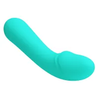 Vibrator verde moale din silicon pentru punctul G cu 12 funcții - 73186190 - 2