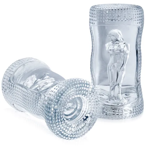 Masturbator siluetă feminină vagin artificial strâns transparent - 70859875