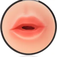 Masturbator vibrator bărbătesc 2în1 - 36 funcții - vagin și gură realistă - 73570455 - 4