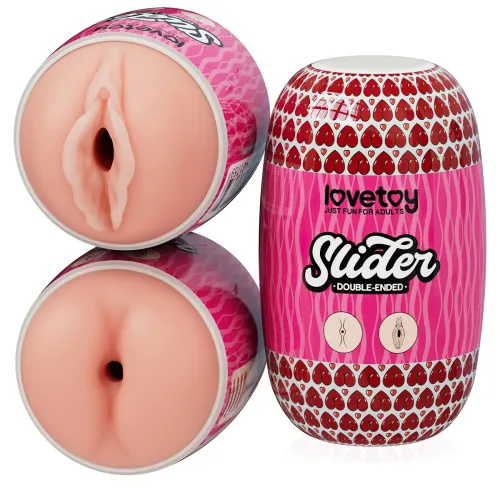 Masturbator dublu pentru bărbați vagin artificial - 77374708