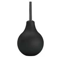 Irigator negru tip pară pentru clismă anală 224 ml - 76650758 - 2