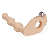 Inel vibrator pentru erecție pe penis cu masajer de 14 cm - 76609366 - 4