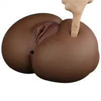 Vagin realist din bronz artificial și anus cu chiloți Streetgirl - 79628224 - 7