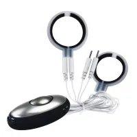 Electrostimulator dublu cu inel pentru penis și bandă pentru scrot - 78995468 - 4