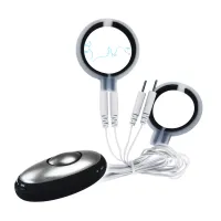Electrostimulator dublu cu inel pentru penis și bandă pentru scrot - 78995468 - 3