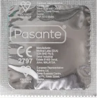 Pasante Ribs & Dots - Prezervativ striat și cu puncte pentru stimulare intensă 1 buc - pss 1023 - 2