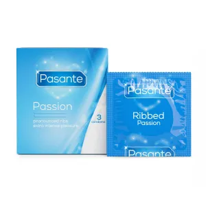 Prezervative Pasante Passion dungate 3buc - 71600048