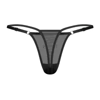 Obsessive Violami stringuri transparente cu inscripția 