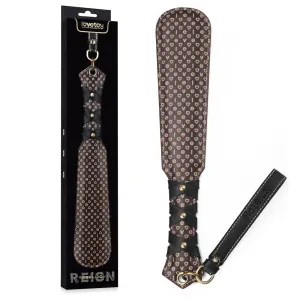 Rebellion paletă solidă din piele BDSM cu model embosat 20 cm - 79032451