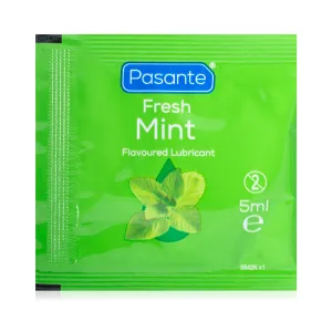 Lubrifiant cu mentă Pasante Fresh Mint gel 5 ml - 75232589