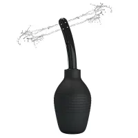 Irigator intim negru cu pară pentru clismă anal sex 310 ml - 74021258 - 6